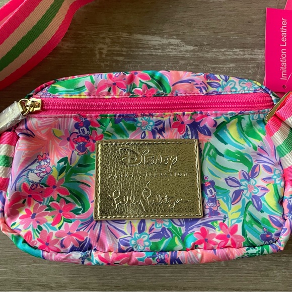 NWT Lilly Pulitzer Disney Jeanie Belt Bag Disney Dreamin’ Fanny Pack Crossbody - Picture 4 of 11